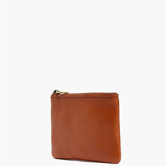 Brown Leather Men's Pouch - Picture 1 of 8